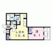 クラルテ目白 102号室間取り画像