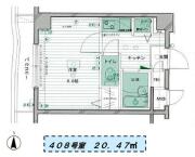 パークウェル目白 4F間取り画像