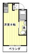 楽日西落合 102間取り画像