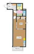 Sakura Residence 204間取り画像