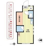 エレガンス目白 １０１号室間取り画像