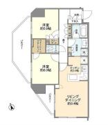 サンメゾン目白高田 ８０１号室間取り画像