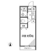 シルバーコート中落合 間取り画像