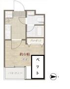 南長崎ハイツ（南長崎1丁目） ３０３間取り画像