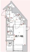 ディアレイシャス新宿中落合 503号室間取り画像