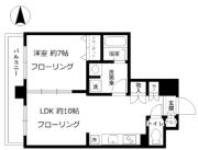 アリスタ ２０１号室間取り画像