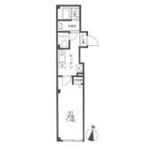 アリスタ 101号室間取り画像