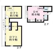 西田コーポ ２０１間取り画像