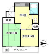 早苗エステートビル ２F間取り画像