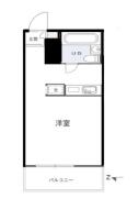 ＴＯＰ目白第二 305号室間取り画像