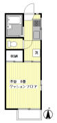 メゾンロア 201号室間取り画像