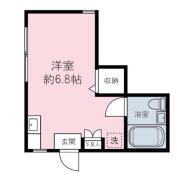 パインハウス １０１間取り画像