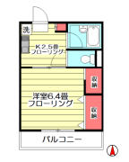 メゾンヒロ 202号室間取り画像