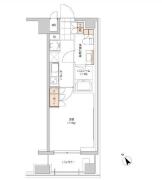 ヒューリック目白 ８０１号室間取り画像