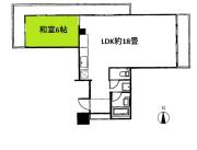 目白アビタシオン 2F間取り画像