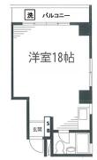 目白大和田マンション 303号室間取り画像