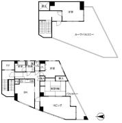 杉村マンション ５．６F間取り画像