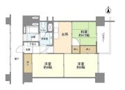 高田馬場住宅 1313間取り画像