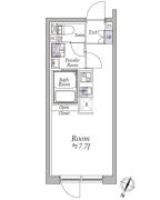 アトリオフラッツ西池袋 ４０２号室間取り画像