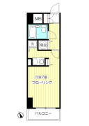 シャトー目白 402号室間取り画像