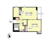モンパルナス目白 203号室間取り画像