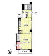第２和久マンション 201号室間取り画像