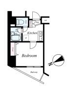 グランジュール目白西 201号室間取り画像