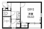 リブリ・雑司が谷 102号室間取り画像