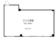 シャトー目白 202号室間取り画像