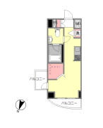 アーバンファースト神楽坂 401号室間取り画像