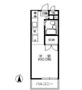 シャトウブラン目白 103号室間取り画像