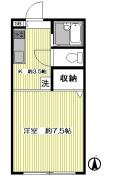 グランシーマ 101号室間取り画像