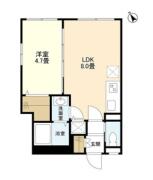 ウェルスクエアイズム目白EAST 302号室間取り画像