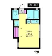 ロードメゾン 202号室間取り画像