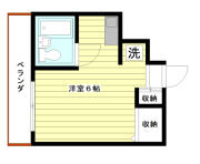 プランドール目白 303号室間取り画像