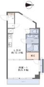 光建ハイツ目白 203号室間取り画像