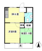 目白ビーラ 202号室間取り画像
