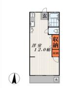 目白台コーポ 3F間取り画像