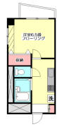 クレアス目白 503間取り画像