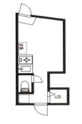 JJハウス １０３号室間取り画像