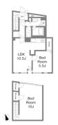 目白台ビル 203号室間取り画像