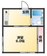 ハイム木村 101間取り画像
