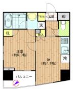 アリーチェ中落合 1301間取り画像