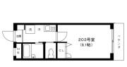 ヒカリレジデンス 203間取り画像