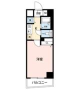 パークウェル早稲田 402間取り画像