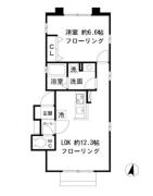 キテラ雑司が谷 B棟 B1間取り画像