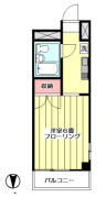目白ハイベルズ 200号室間取り画像