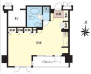 エスポワール目白 202号室間取り画像
